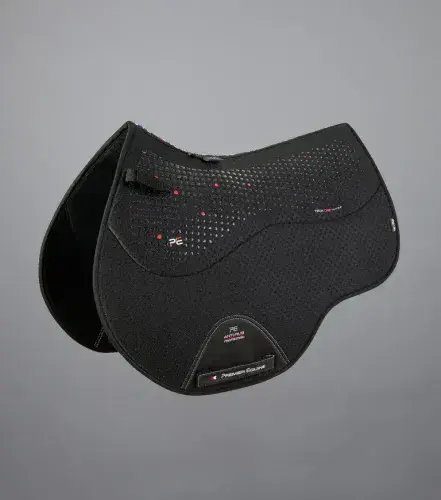 Premier Equine Close Contact Airtechnology Anti-Slip GP/Jump Saddle Square