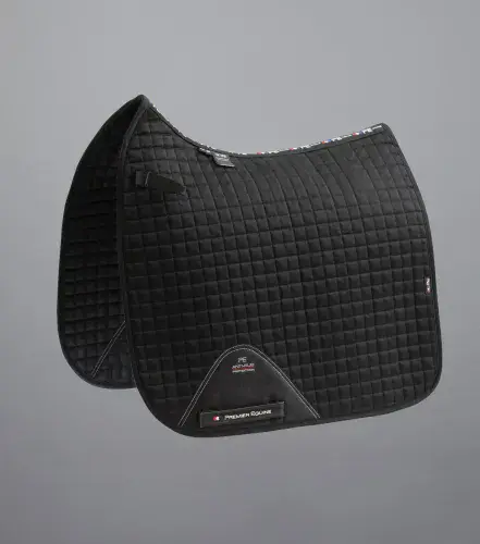 Premier Equine Close Contact Plain Cotton Dressage Square