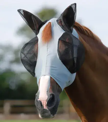 Premier Equine Comfort Tech Lycra Fly Mask