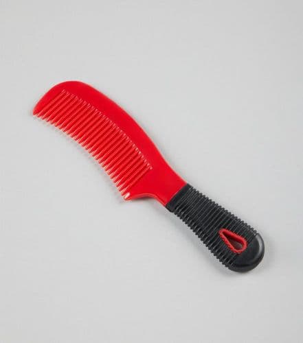 Premier Equine Plastic Mane Comb with Handle - Large