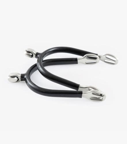 Premier Equine Rubber Covered Roller Ball Spurs