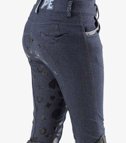 Premier Equine Sabrina Kids Full Seat Gel Riding Breeches