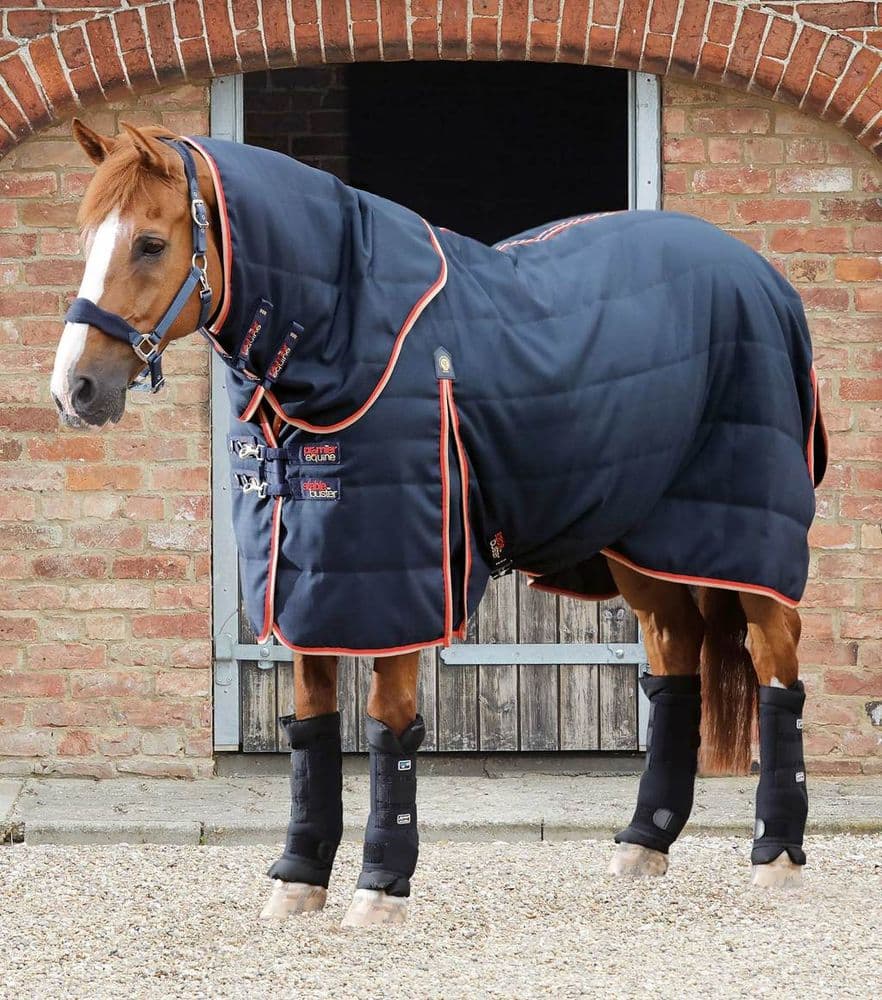 Premier Equine Stable Buster 100g Stable Rug with Neck Cover