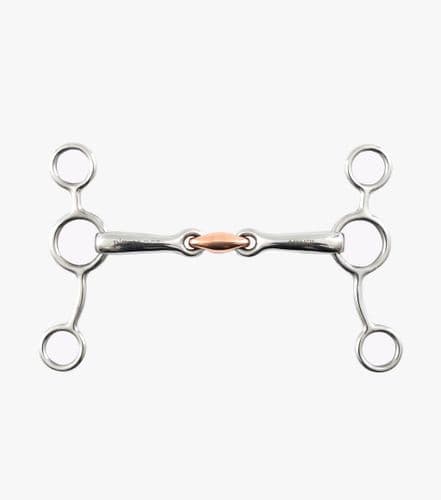 Premier Equine Tom Thumb Bit with Copper Lozenge