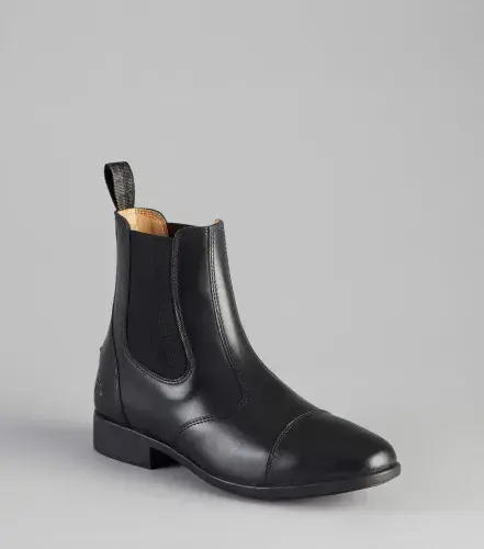 Premier Equine Torlano Black Leather Chelsea Paddock Boots
