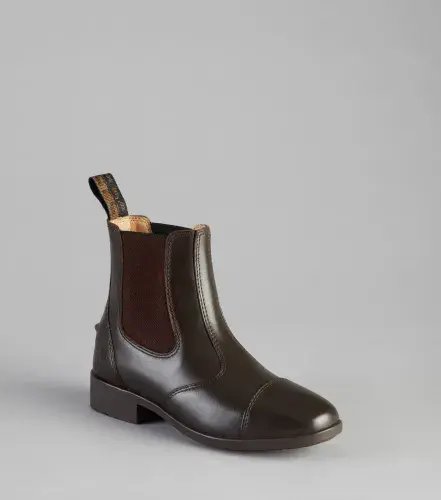 Premier Equine Torlano Junior Brown Leather Chelsea Boots