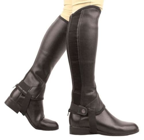 Saxon Equileather Children's Half Chaps