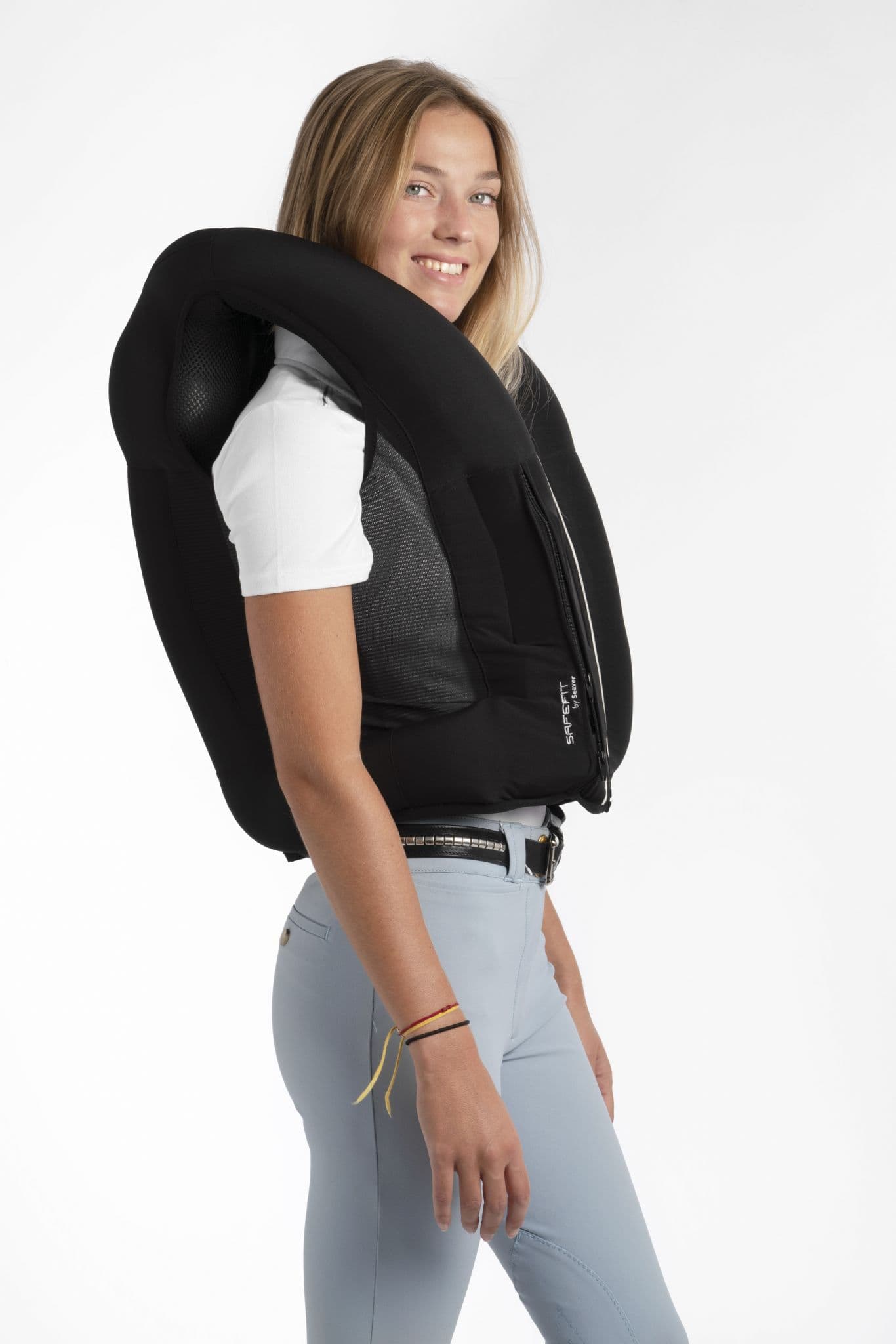 Seaver Safe Fit inflatable Airbag Riding Vest