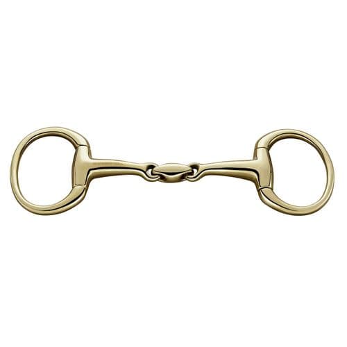 Sprenger Copper Plus Eggbutt Bit - Double Jointed