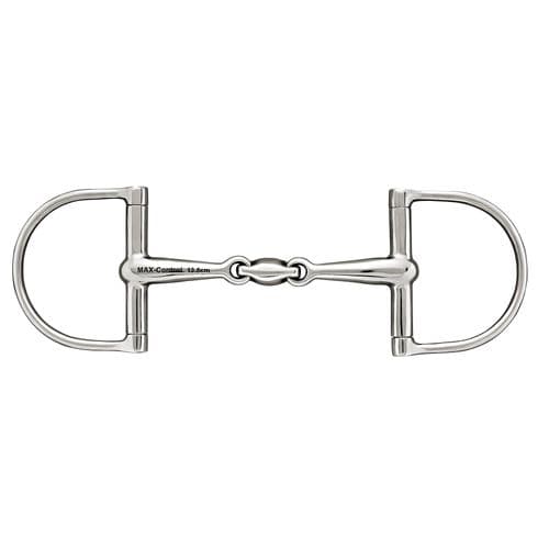 Sprenger Max Control D-ring Snaffle with lockup - Double Jointed