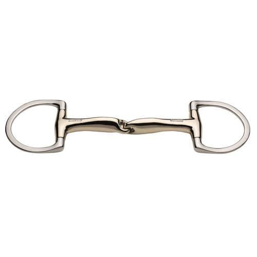 Sprenger Novocontact Eggbutt Snaffle bit with D-shaped rings - Single Jointed