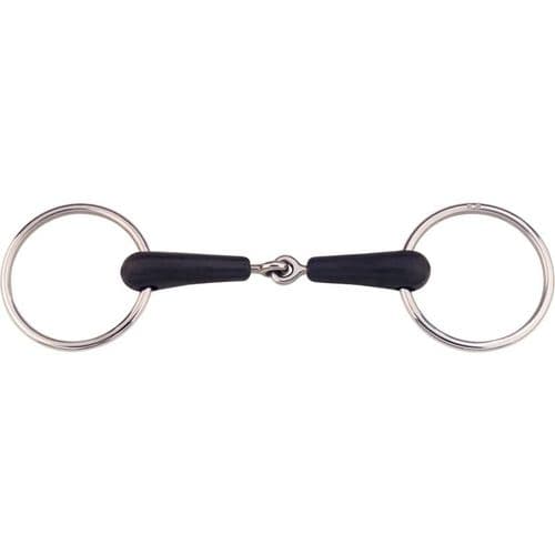 Sprenger Soft Rubber Horse Bit - Single Jointed snaffle