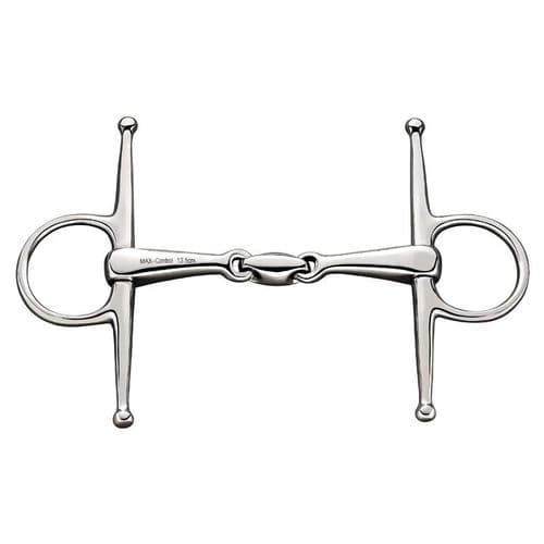 Sprenger Stainless Steel Full Cheek Snaffle - Double Jointed