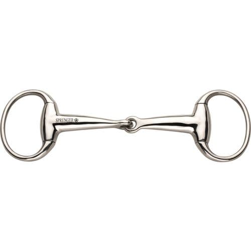 Sprenger Stainless Steel Hollow Eggbutt Bit - Single Jointed