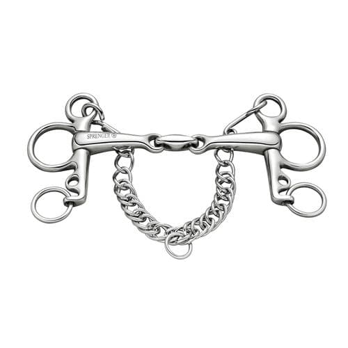 Sprenger Stainless Steel Short Shank Pelham - Double Jointed