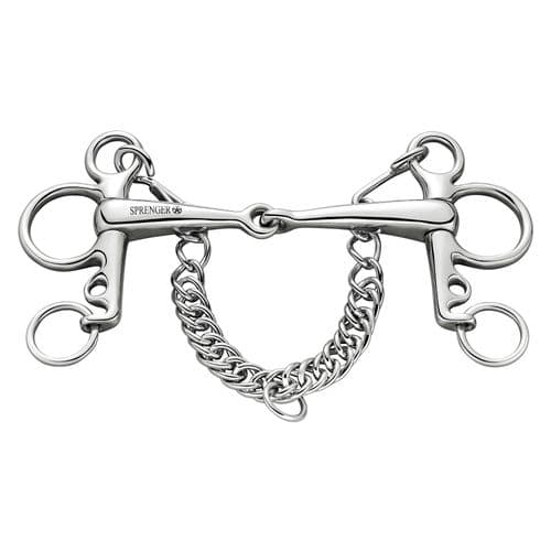 Sprenger Stainless Steel Short Shank Pelham - Single Jointed