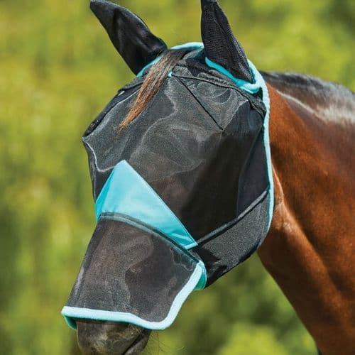 Weatherbeeta Comfitec Deluxe Fine Mesh Mask With Ears & Nose