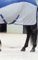 Weatherbeeta Micro-Air Cooler Standard Neck Blue/Grey - Saddlemasters