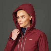 Weatherbeeta Tania Burgundy Waterproof Jacket - Saddlemasters