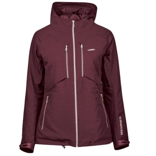 Weatherbeeta Tania Burgundy Waterproof Jacket