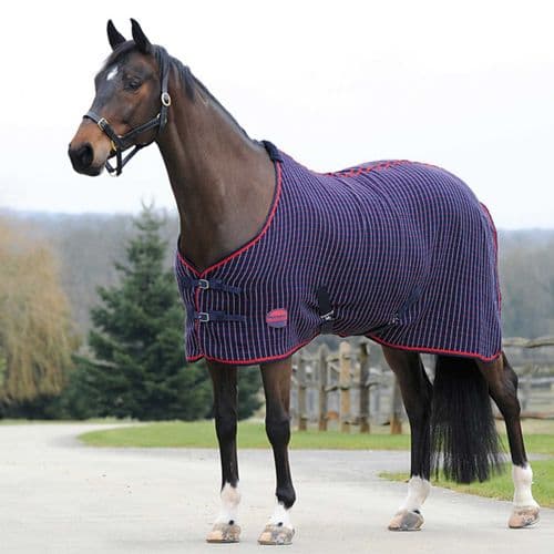Weatherbeeta Waffle Cooler Standard Neck Navy/Red/White