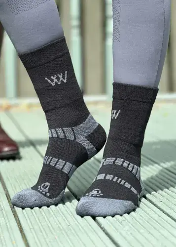 Woof Wear Short Bamboo Waffle Socks