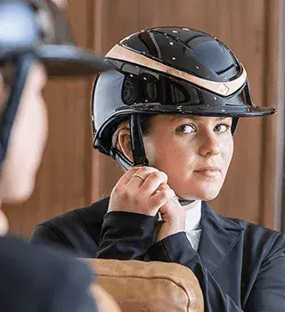 Charles Owen Riding Helmet