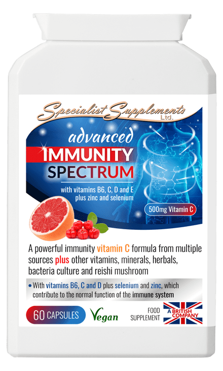 Advanced Immunity Spectrum x 60 Vegan Capsules; Specialist Supplements