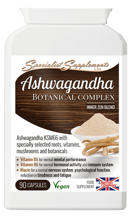 Ashwagandha Botanical Complex x 90 Capsules; Specialist Supplements