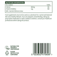 Chewable Calcium 400mg & Vitamin D3 x 60 Tablets; Lemon Flavour; Natures Aid