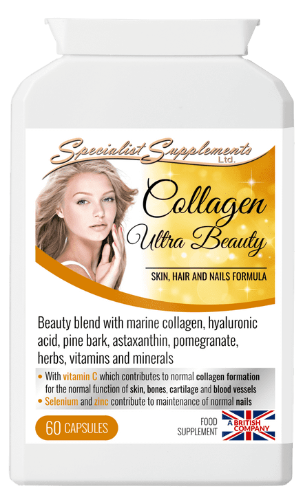Collagen Ultra Beauty x 60 Capsules; Hair, Skin, Nails; Specialist Supplements