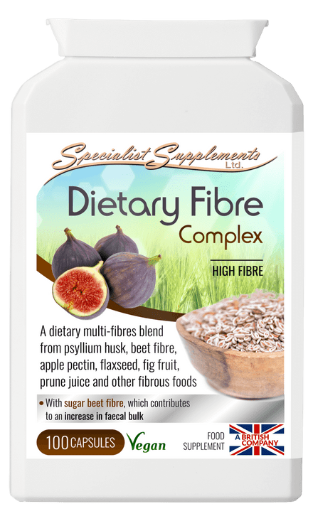 Dietary Fibre Complex x 100 Capsules; High Fibre Formula; Specialist Supplements