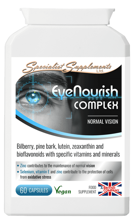 EyeNourish Complex x 60 Capsules; Normal Vision Support; Specialist Supplements