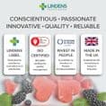 Glucomannan (Konjac Fibre) 500mg x 90 Capsules; Lindens