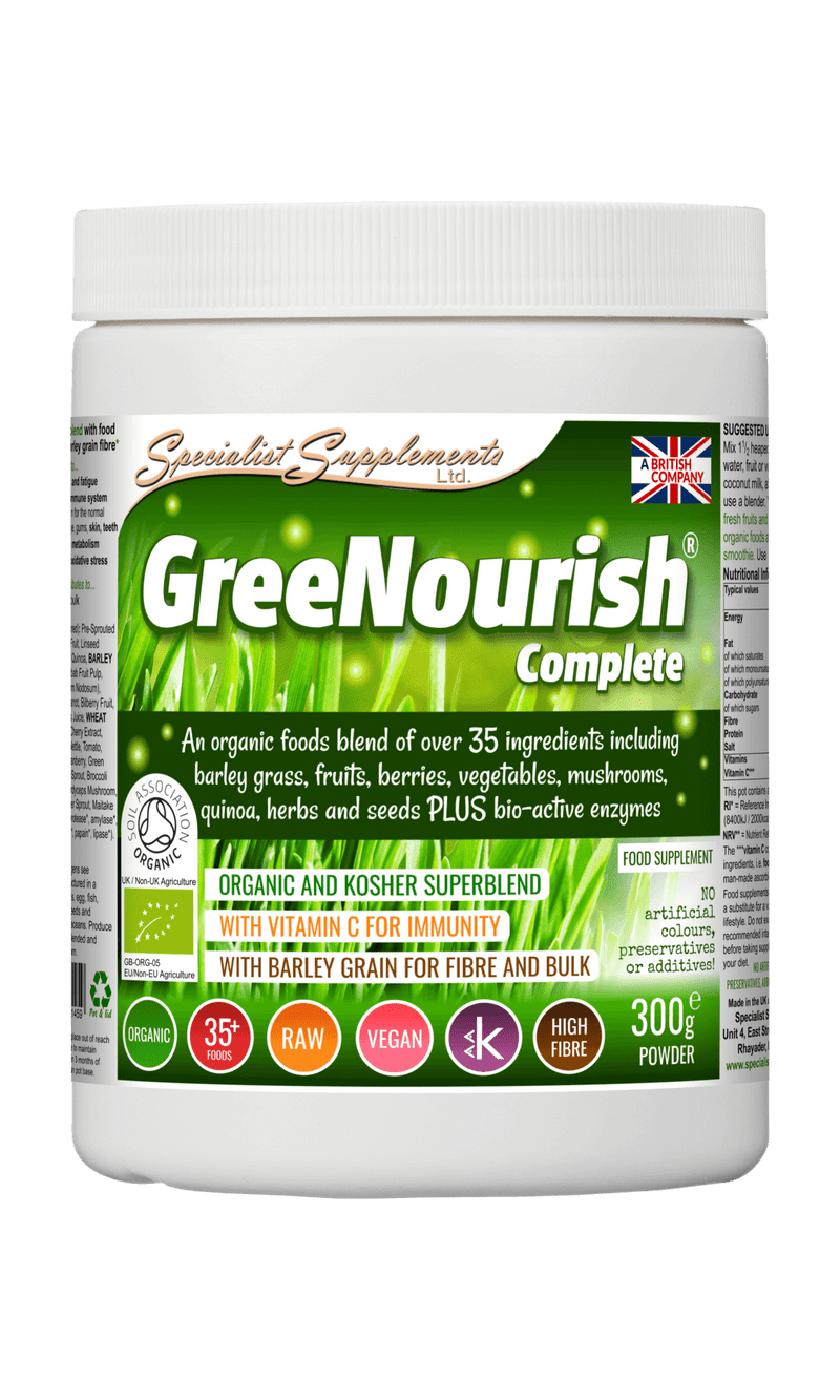GreeNourish Complete; Organic Superfood Shake; Specialist Supplements
