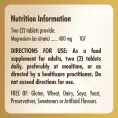 Magnesium Citrate 200mg x 60/120 Tablets; Highly Absorbable; Solgar