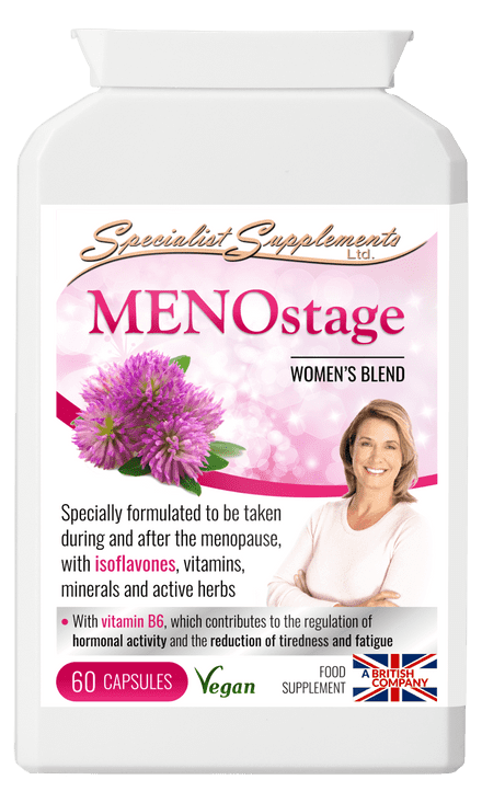 MENOstage x 60 Veg-Caps; Herbal Support For Women; Specialist Supplements