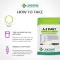 Multivitamin A-Z Daily x 90 Tablets; Multivitamins & Minerals; Lindens