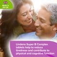 Super Vitamin B Complex x 90 Tabs; Energy & Metabolism; Lindens