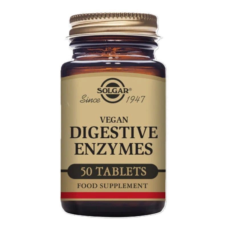 Vegan Digestive Enzymes x 50/250 Chewable Tablets; Solgar
