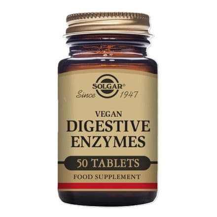 Vegan Digestive Enzymes x 50/250 Chewable Tablets; Solgar