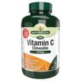 Vitamin C 500mg x 50/100 Chewable Tablets; Zingy Orange Flavour; Natures Aid