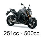 251cc to 500cc
