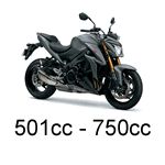 501cc - 750cc