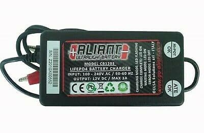 Aliant Lithium Battery Charger - 12v / 0.3amp