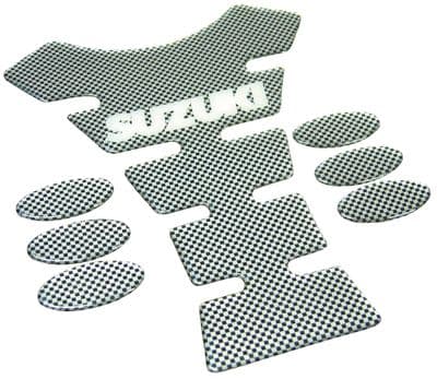 Bike Logo Tank Pad - Suzuki