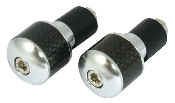 Biketek Carbon Fibre Inset Bar End Weights