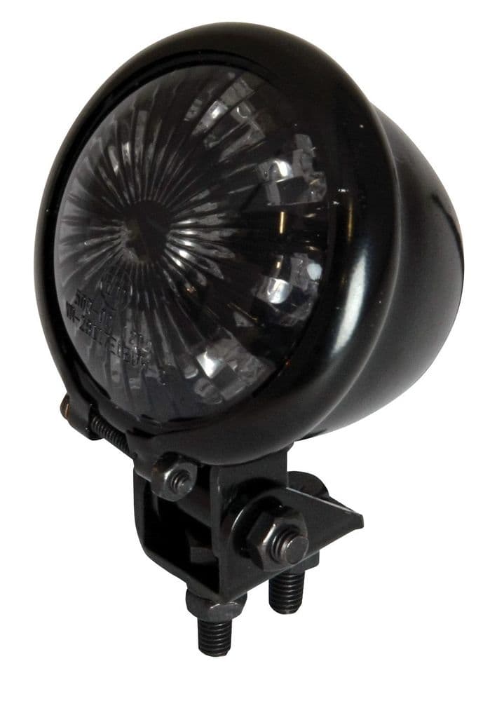 Universal Black Round LED motorcycle Mini Rear/Brake Light Unit