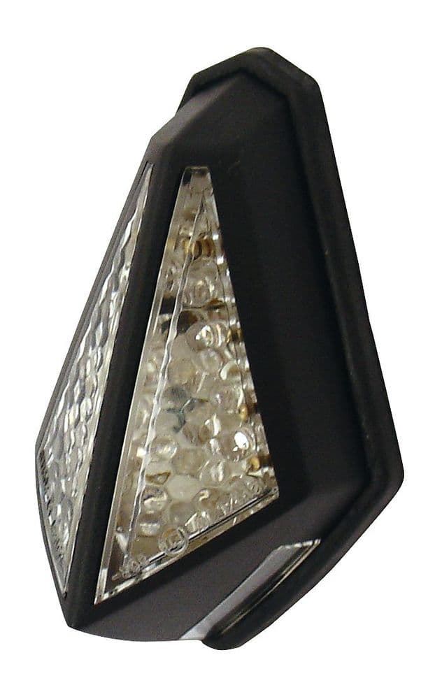 Universal 'Diamond' shaped motorcycle LED Rear/Brake Light Unit ...