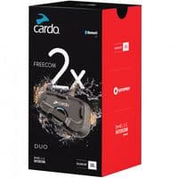 Cardo Freecom 2X Bluetooth Intercom - Duo Pack